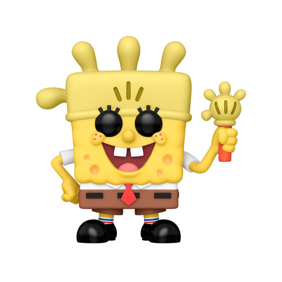 Ігрова фігурка Funko POP! Губка Боб вініл 6х5,5х11,4 см жовтий
