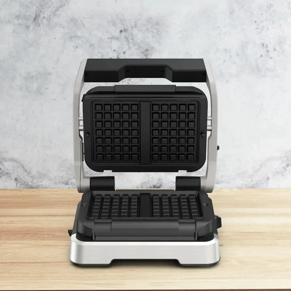 Форма для приготування вафель для грилів Optigrill, алюмінієва, чорна.