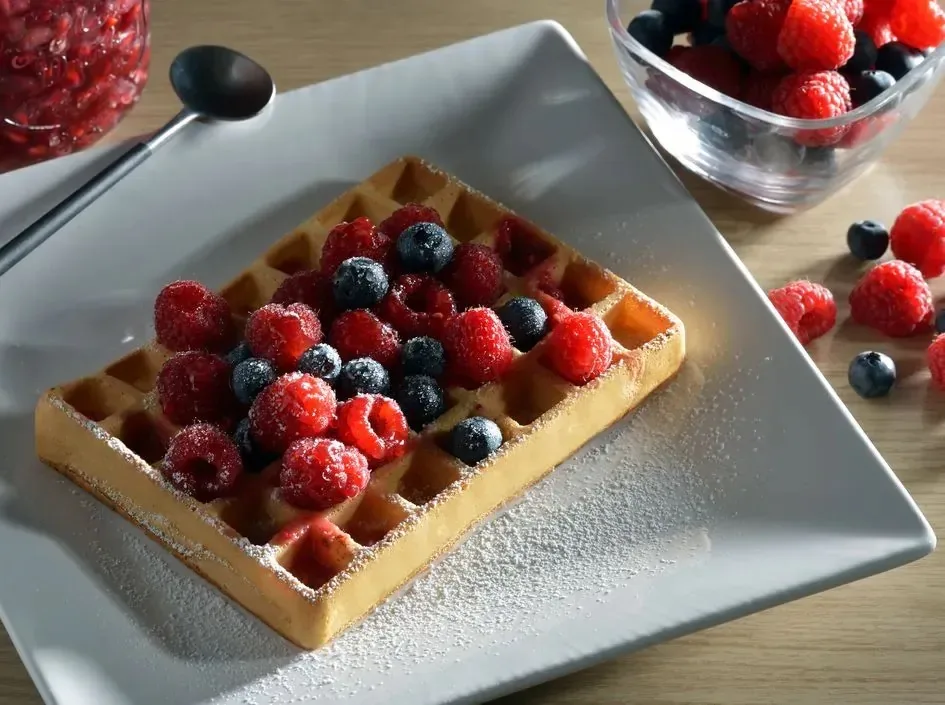 Форма для приготування вафель для грилів Optigrill, алюмінієва, чорна.