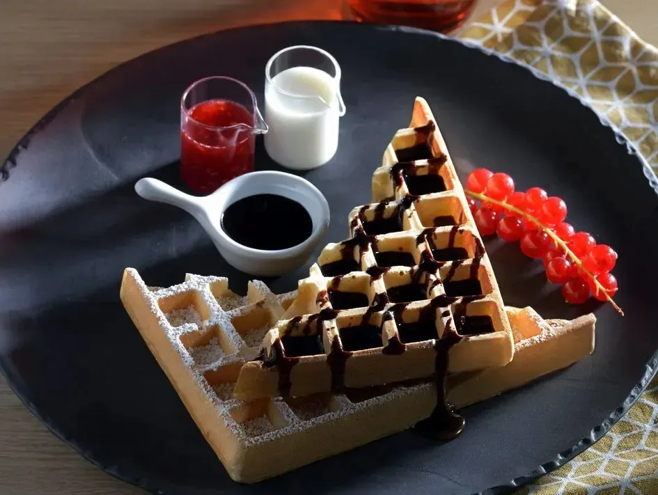 Форма для приготування вафель для грилів Optigrill, алюмінієва, чорна.