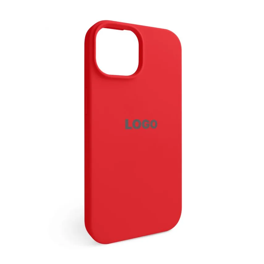 Чохол Silicone Case для iPhone 15 силіконовий червоний