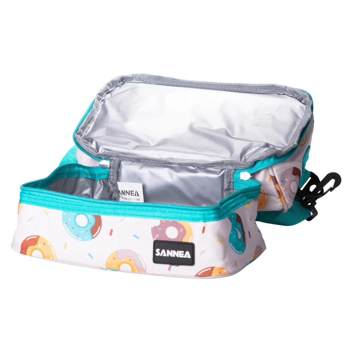 Ланч бег Sannea термосумка поліестер 25х15х15 см рожевий 7 л