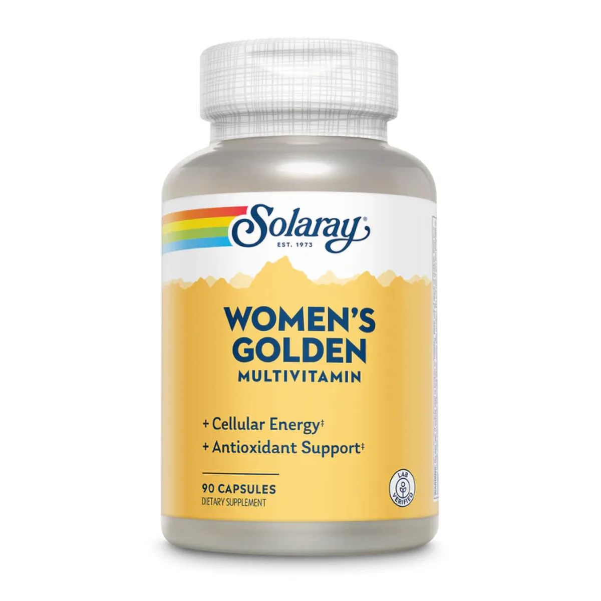 Витамины Solaray Women's Golden Multi-Vitamin 90 вегетарианских капсул