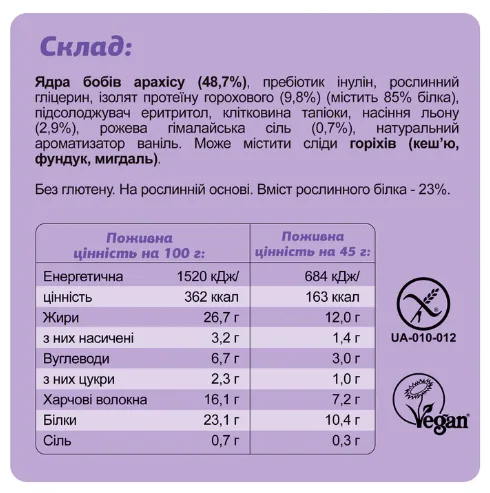 KETO Protein Bar FIZI 10x45g Низьковуглеводні батончики Ваніль Полуниця Банан