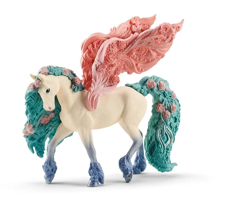 Іграшка фігурка Schleich Квітковий пегас пластик 15,5х8,2х18 см