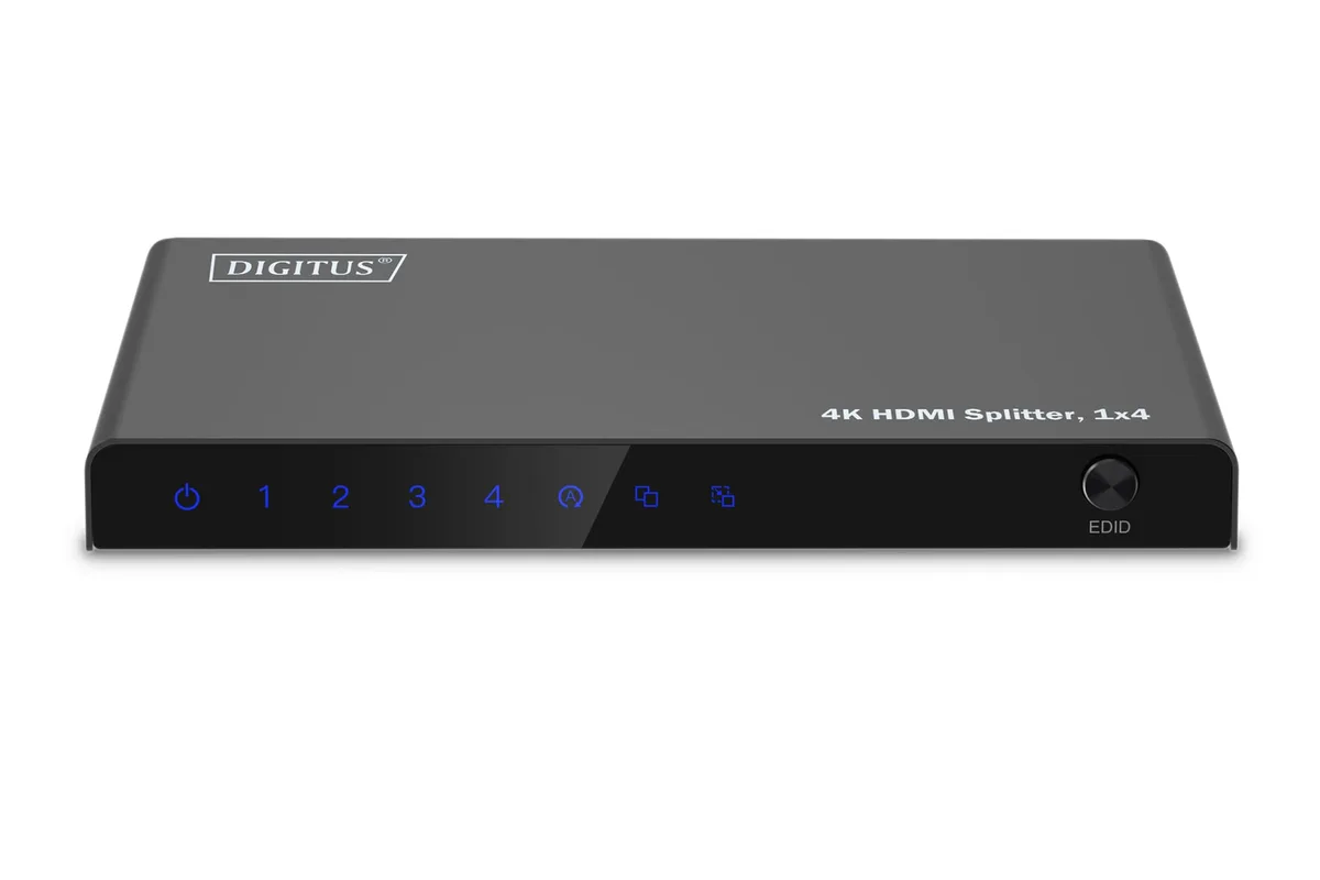 Видеосплиттер DIGITUS HDMI (INx1 - OUTx4), 4K