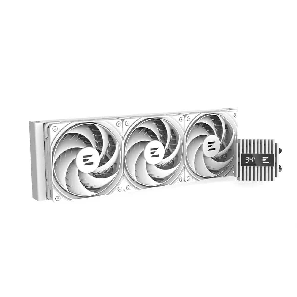 Система рідинного оxолодження  Zalman Alpha 2 A36 ARGB, LGA1851, 1700, 1200, 115x, AM5, AM4, TDP 360W, білий