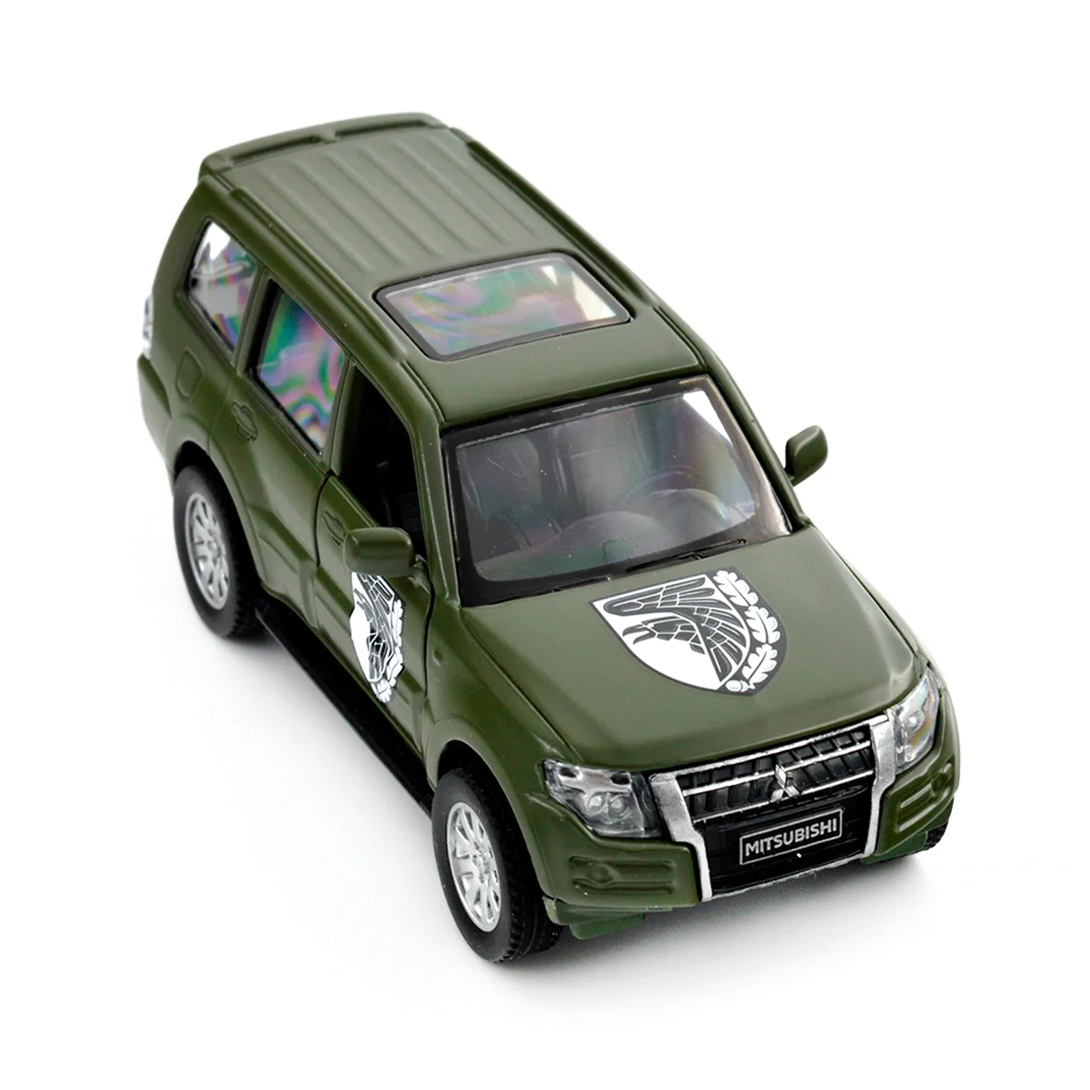 Автомодель TechnoDrive метал 11,5х5х4,2 см Шеврони Героїв
