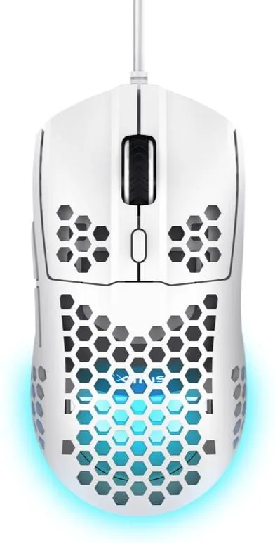 Миша Trust GXT 928 Helox, USB-A, білий