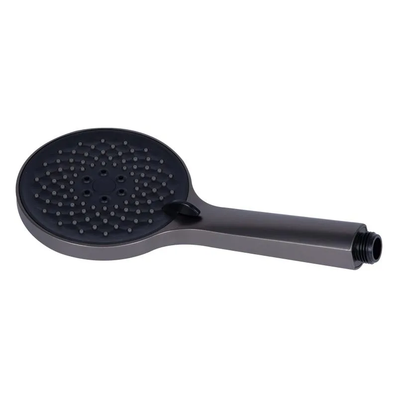 Душова система Qtap Vlasta New 700х310х130 мм латунь Gunmetal Black PVD