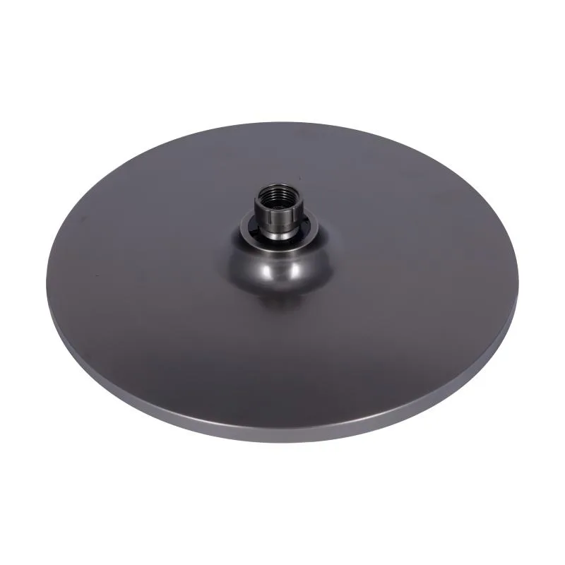 Душова система Qtap Vlasta New 700х310х130 мм латунь Gunmetal Black PVD