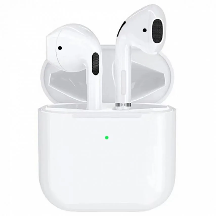 Наушники Bluetooth TWS вкладыши 5.0 белые