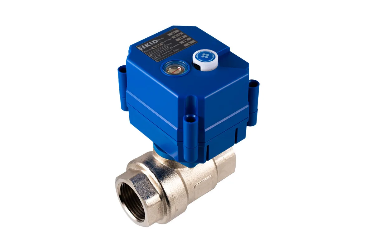 Комплект запобігання затопленню U-Prox Valve DN20, 3/4", автономне живлення від батарей CR123A, автоматичний прогон раз на тиждень
