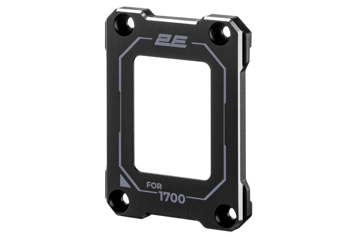 Контактна рамка для процесора 2E GAMING Air Cool SCPB-LGA1700, Aluminum, чорний