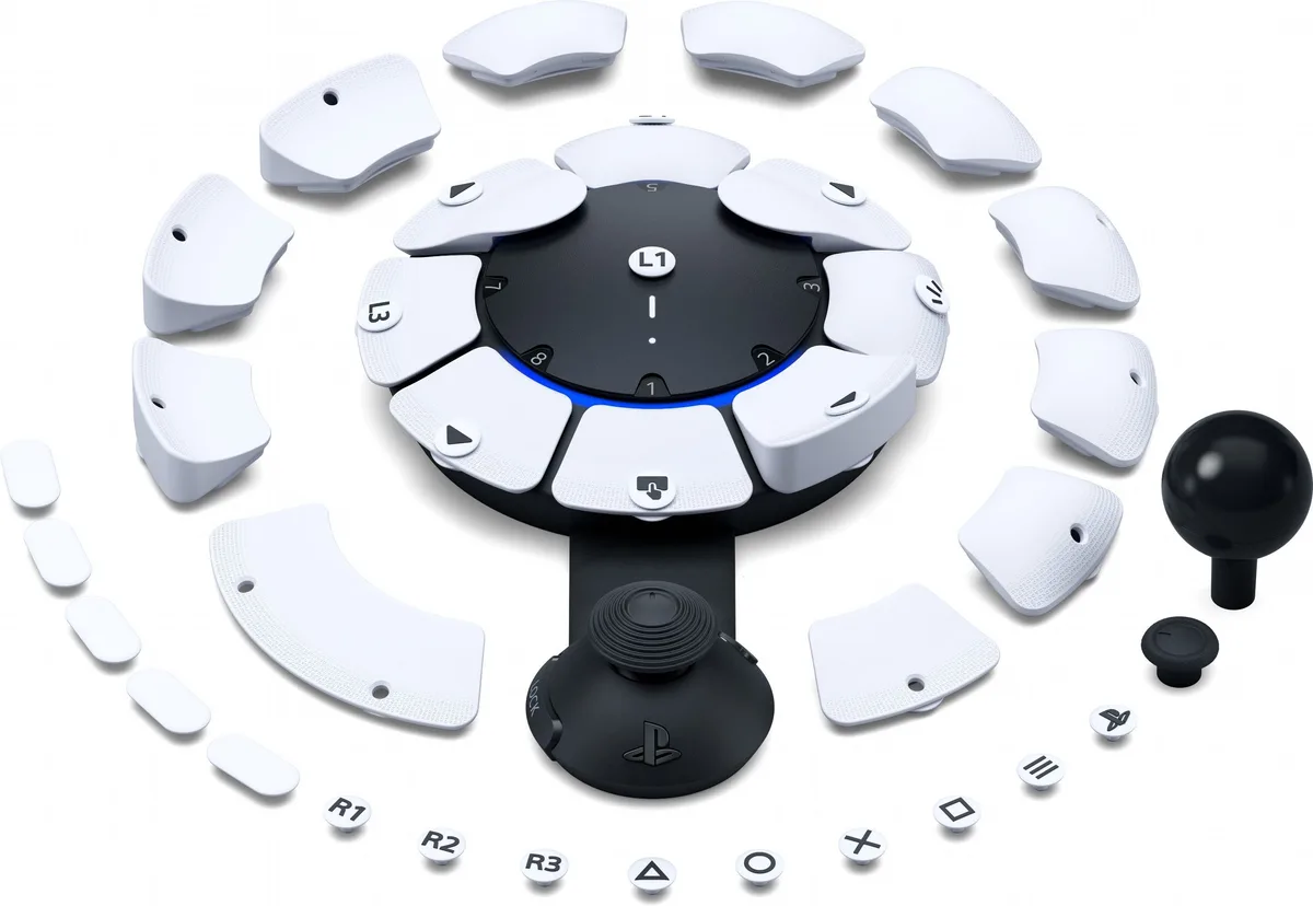 Геймпад PlayStation 5 Access Controller BT, белый