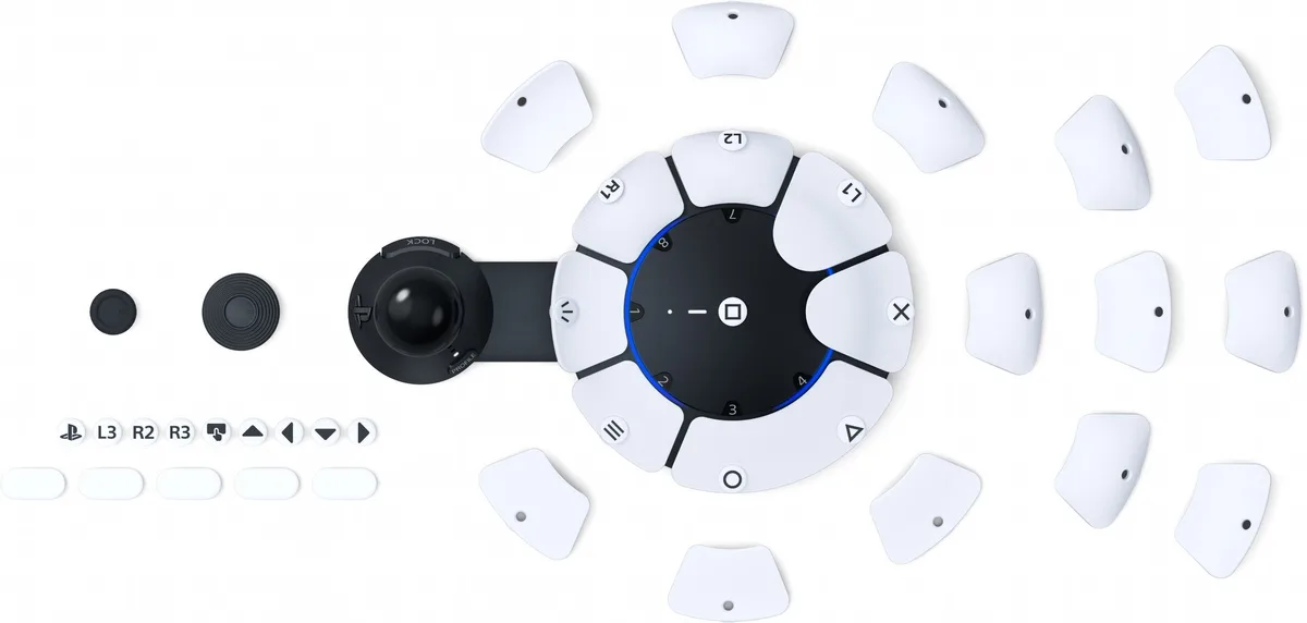 Геймпад PlayStation 5 Access Controller BT, белый