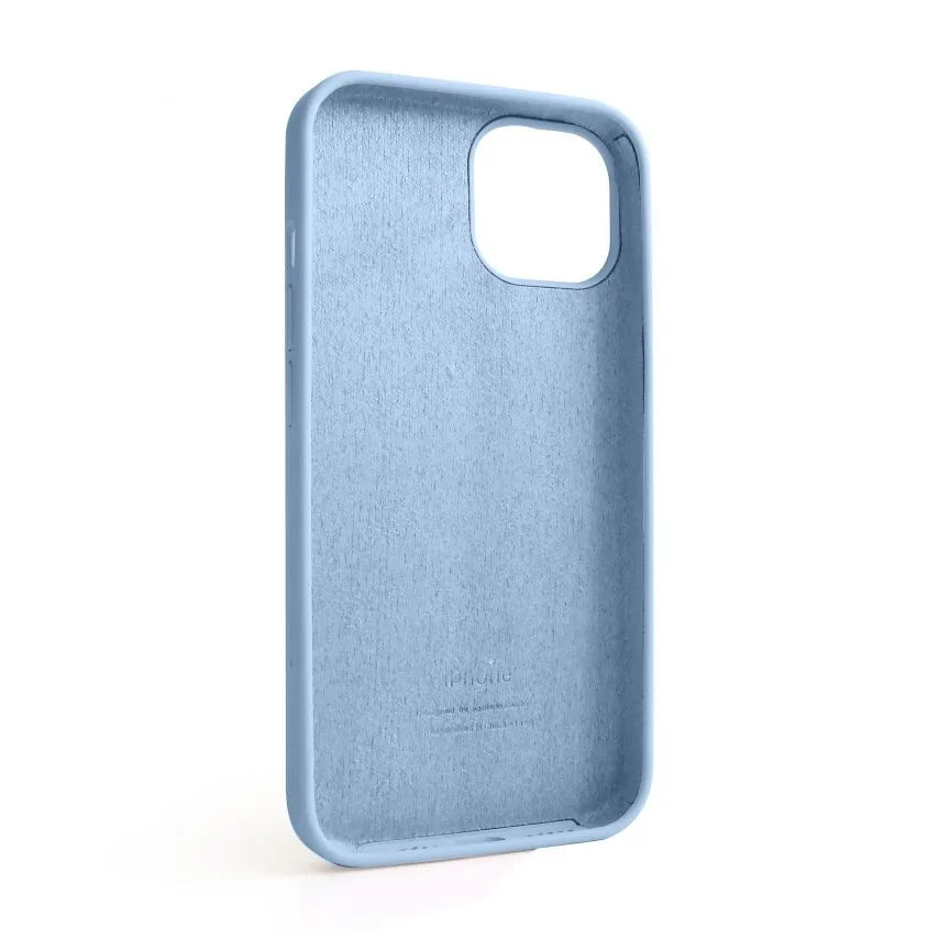 Силіконовий чохол для Apple iPhone 14  блакитний