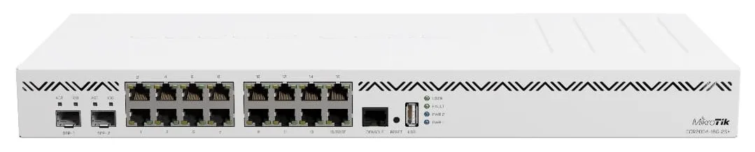 Маршрутизатор MikroTik Cloud Core Router CCR2004-16G-2S+