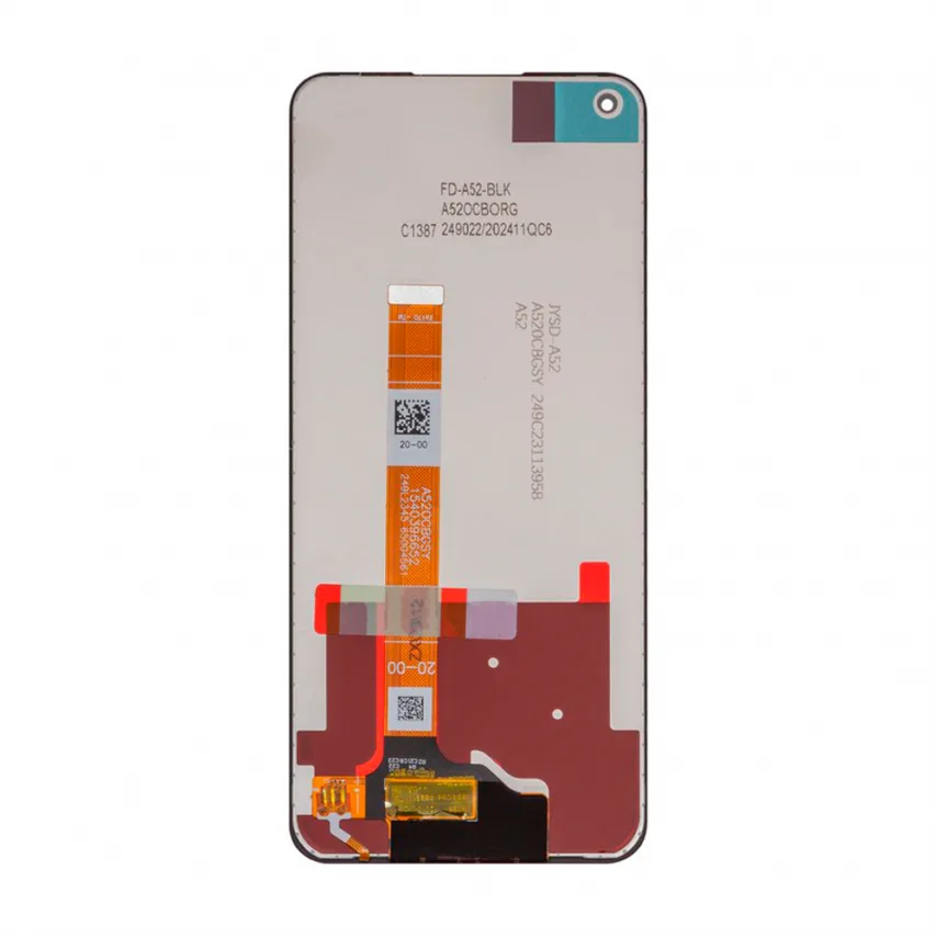 Дисплей IPS з сенсорним екраном 6,5 дюймів чорний для Oppo A52 A72 A92 High Quality