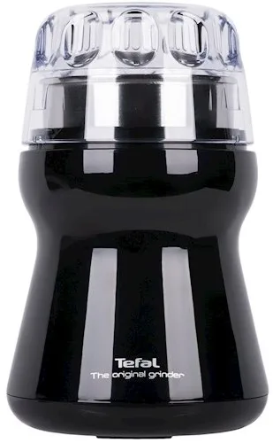 Кавомолка Tefal роторна пластикова 22х11,8х11,8 см чорна 180 Вт 50 г