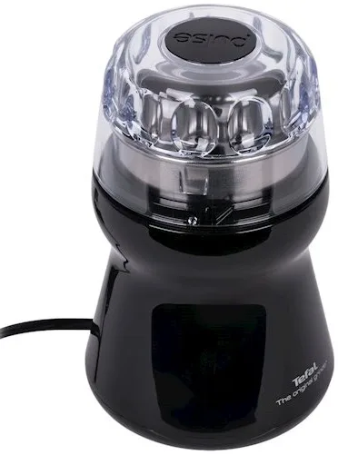 Кавомолка Tefal роторна пластикова 22х11,8х11,8 см чорна 180 Вт 50 г
