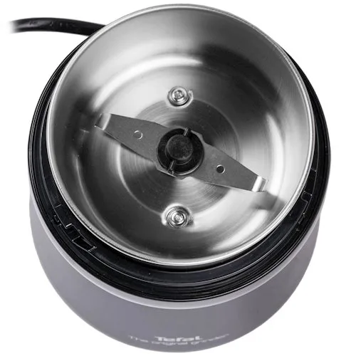Кавомолка Tefal роторна пластикова 22х11,8х11,8 см чорна 180 Вт 50 г