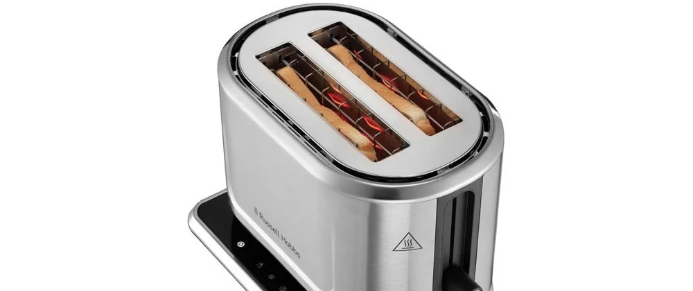 Тостер Russell Hobbs метал 2 слайси 1640Вт підігрів розморожування
