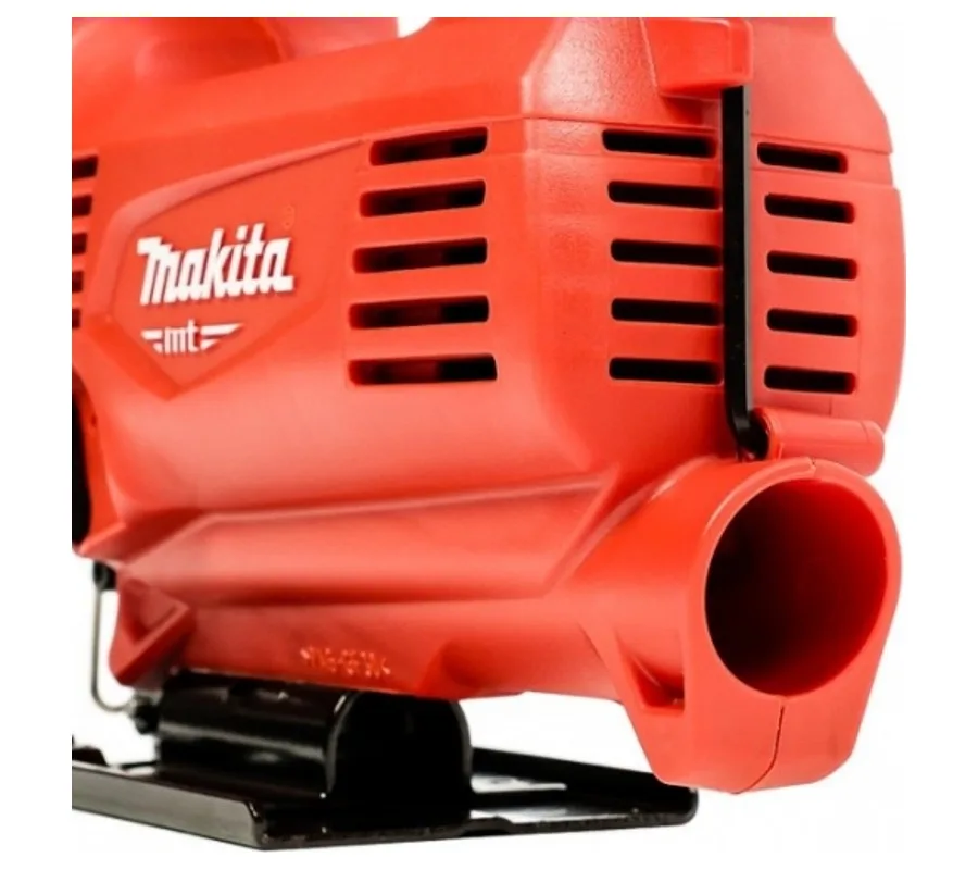 Лобзик Makita M4301, 450 Вт, 0-3100 об/хв, хід 18 мм, вага 1.9 кг.