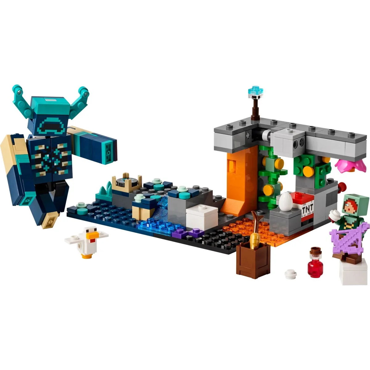 Конструктор LEGO Minecraft різнокольоровий 7+