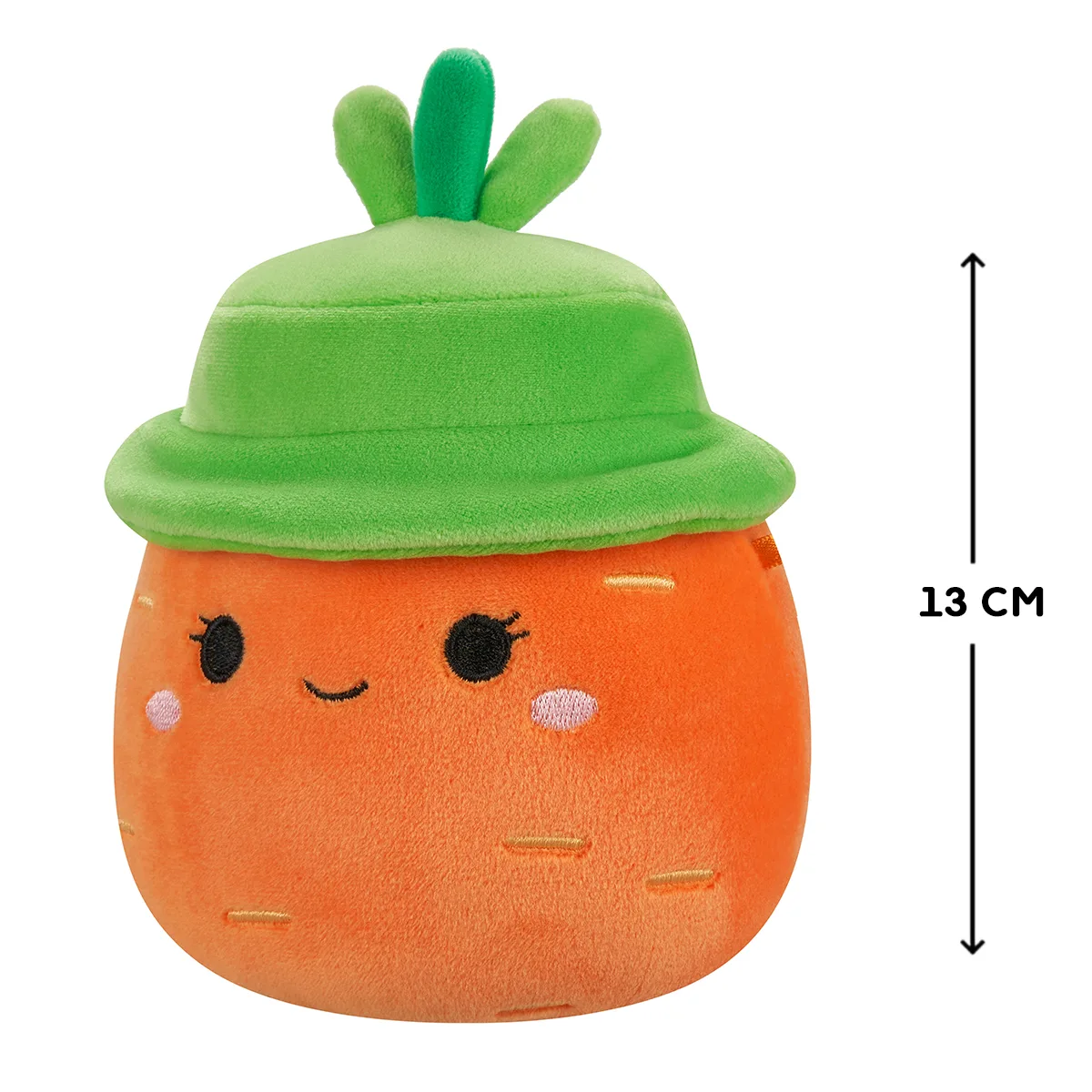 М'яка іграшка Squishmallows поліестер 13 см помаранчева