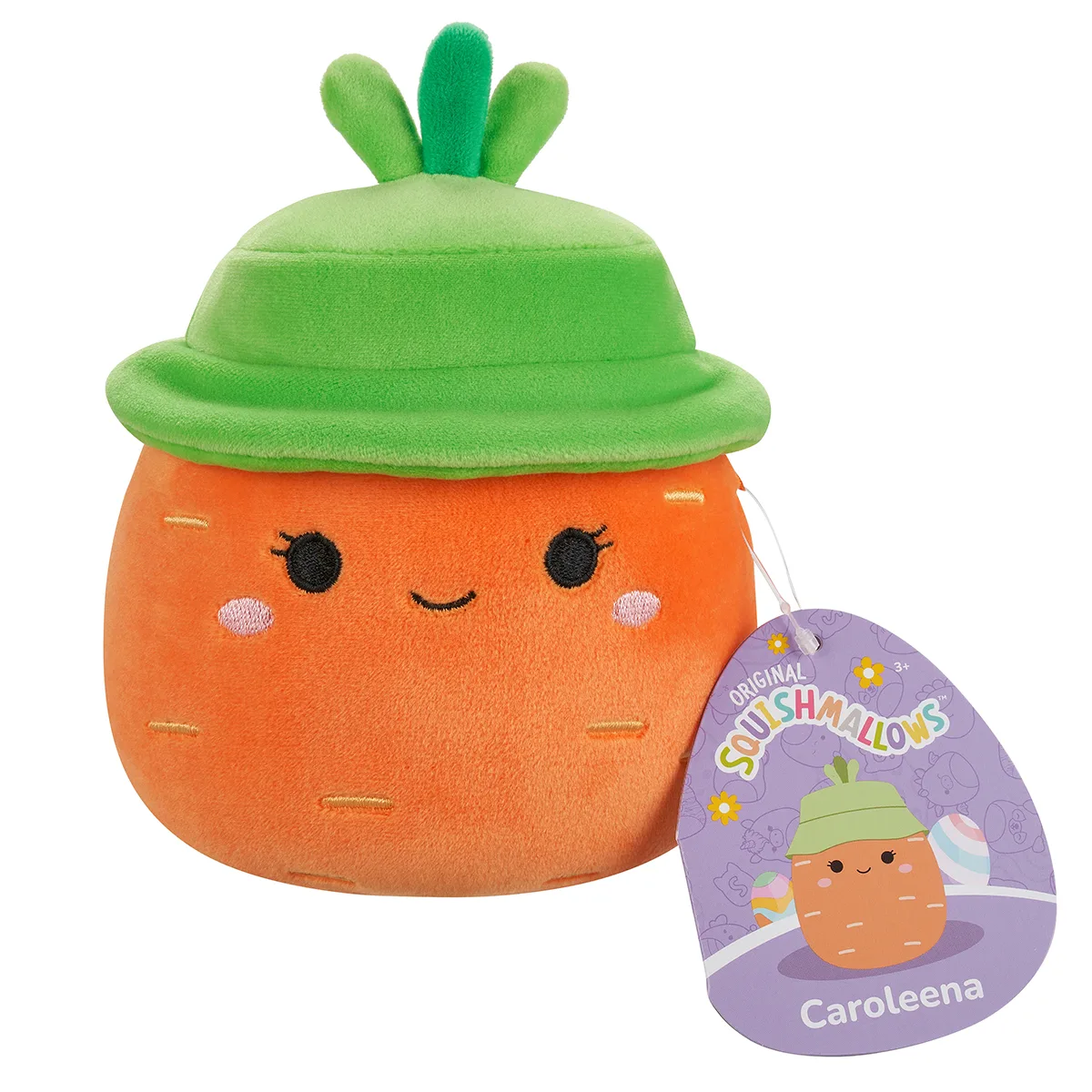 М'яка іграшка Squishmallows поліестер 13 см помаранчева
