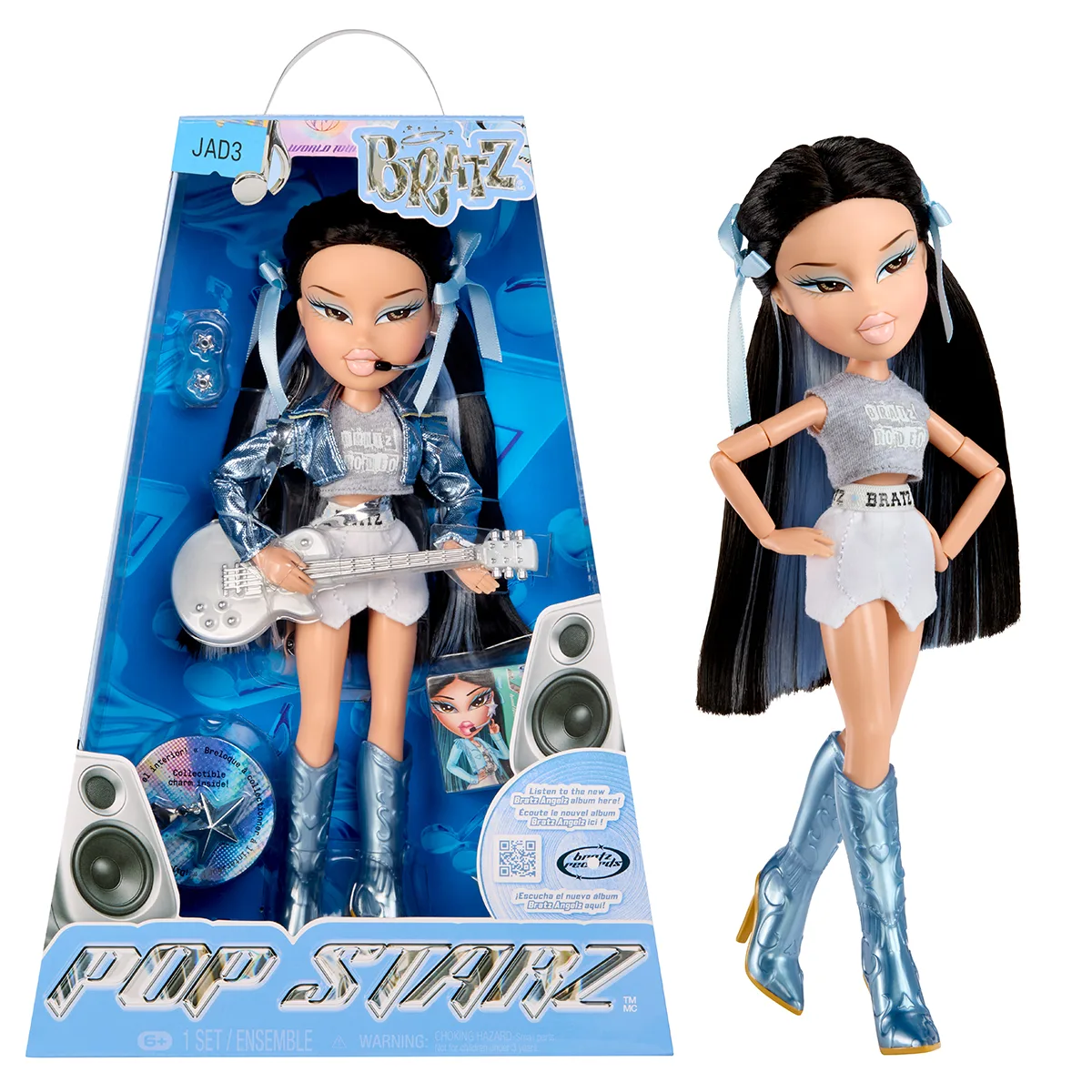 Лялька Bratz Pop Starz комбіновані матеріали 26 см Джейд
