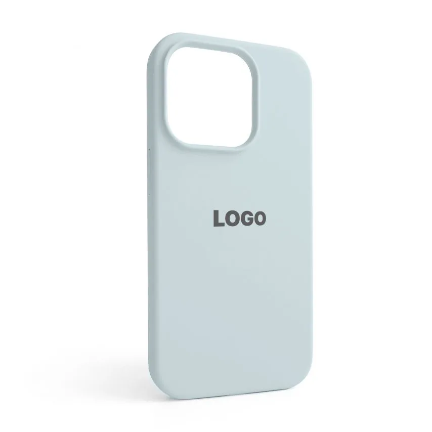 Чохол Silicone Case для Apple iPhone 14 Pro силіконовий блакитний