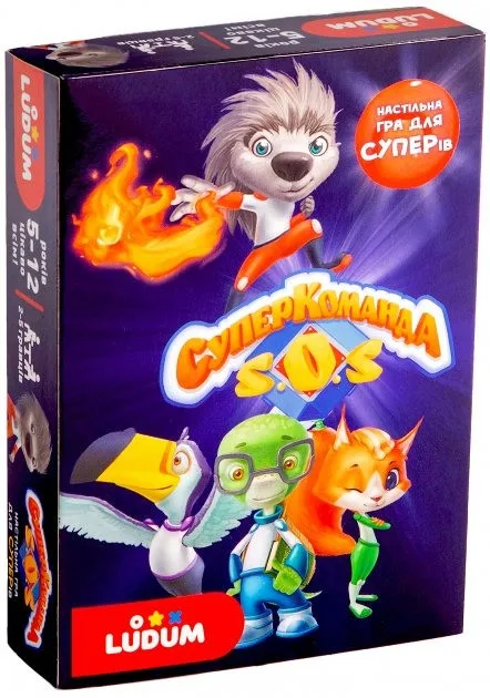 Настільна гра Ludum картон 17х12х3,7 см багатоколірна