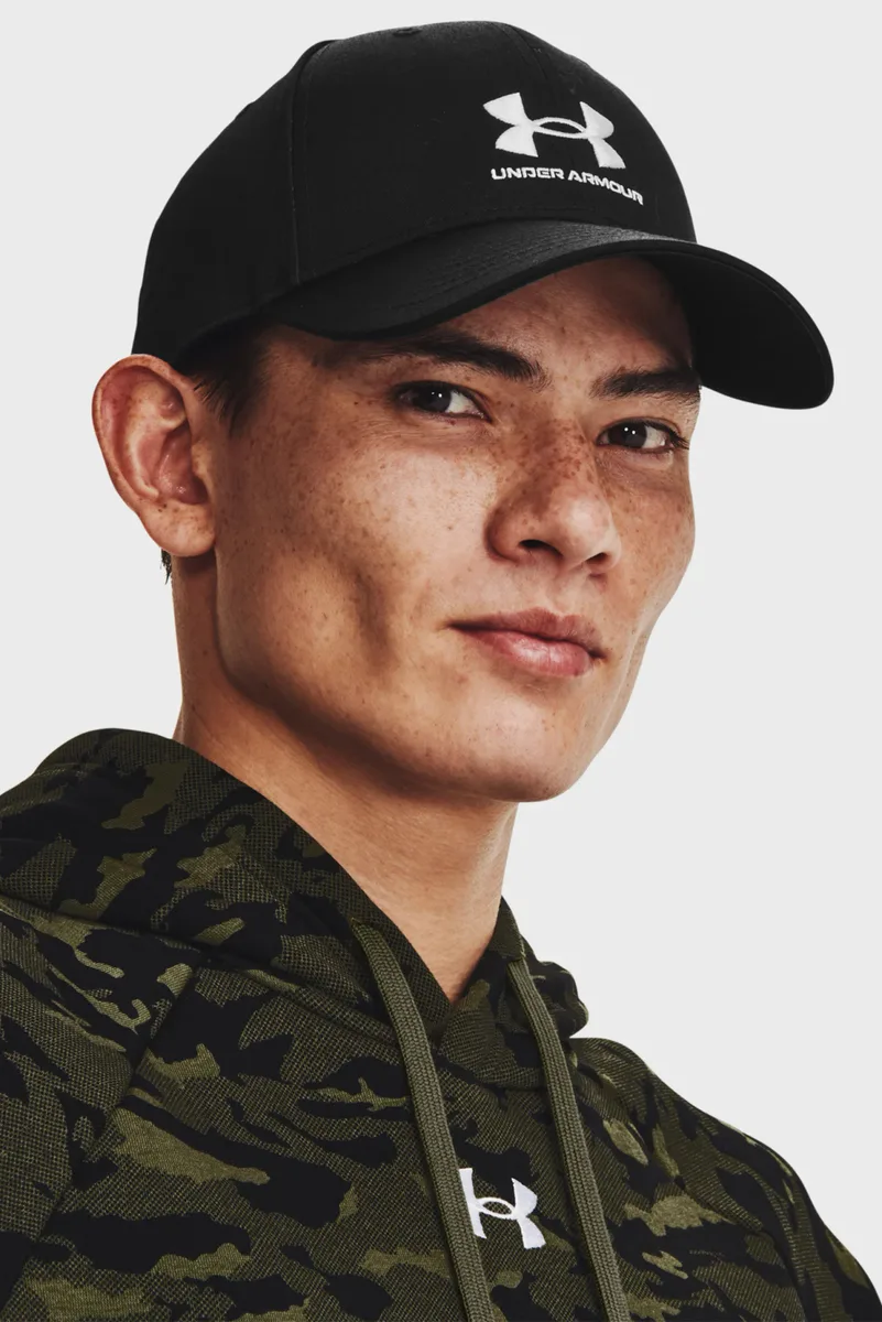 Кепка Under Armour поліестер бавовна OSFM чорна чоловіча