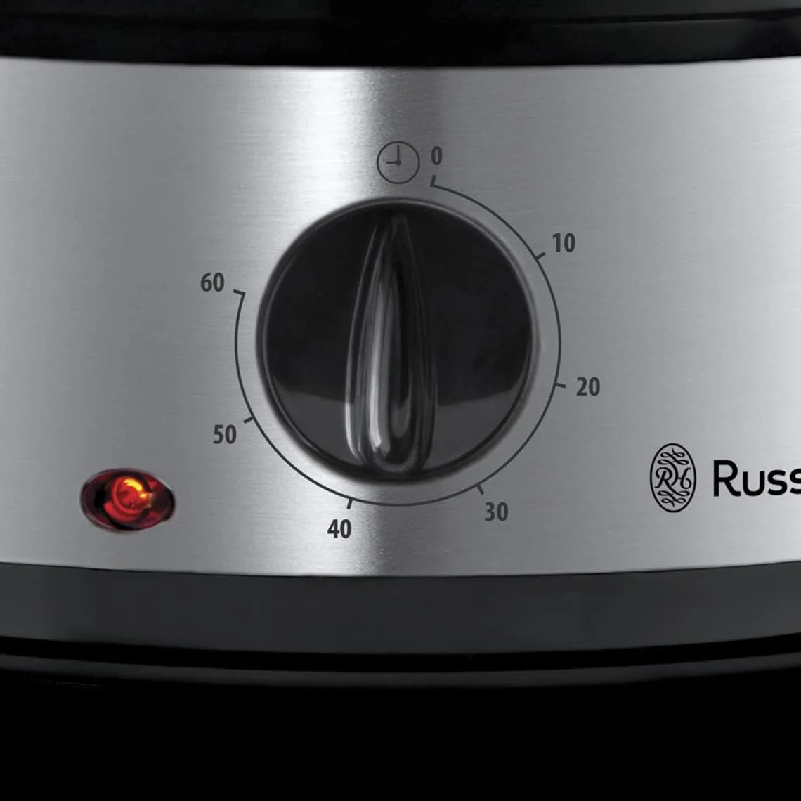 Пароварка Russell Hobbs CookHome 800Вт, триступенева, об'єм чаші 3 літри, резервуар для води 1 літр, механічне управління.