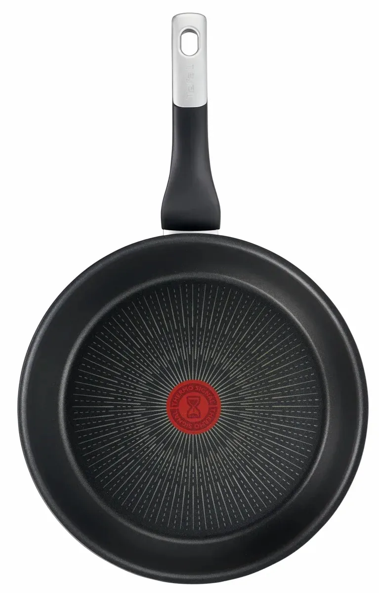 Сковорода Tefal Unlimited, 26 см, алюминиевая, черного цвета