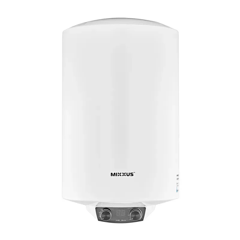 Водонагрівач накопичувальний MIXXUS EWH-08100 100 л циліндричний з сухим теном 2 кВт нержавіюча сталь