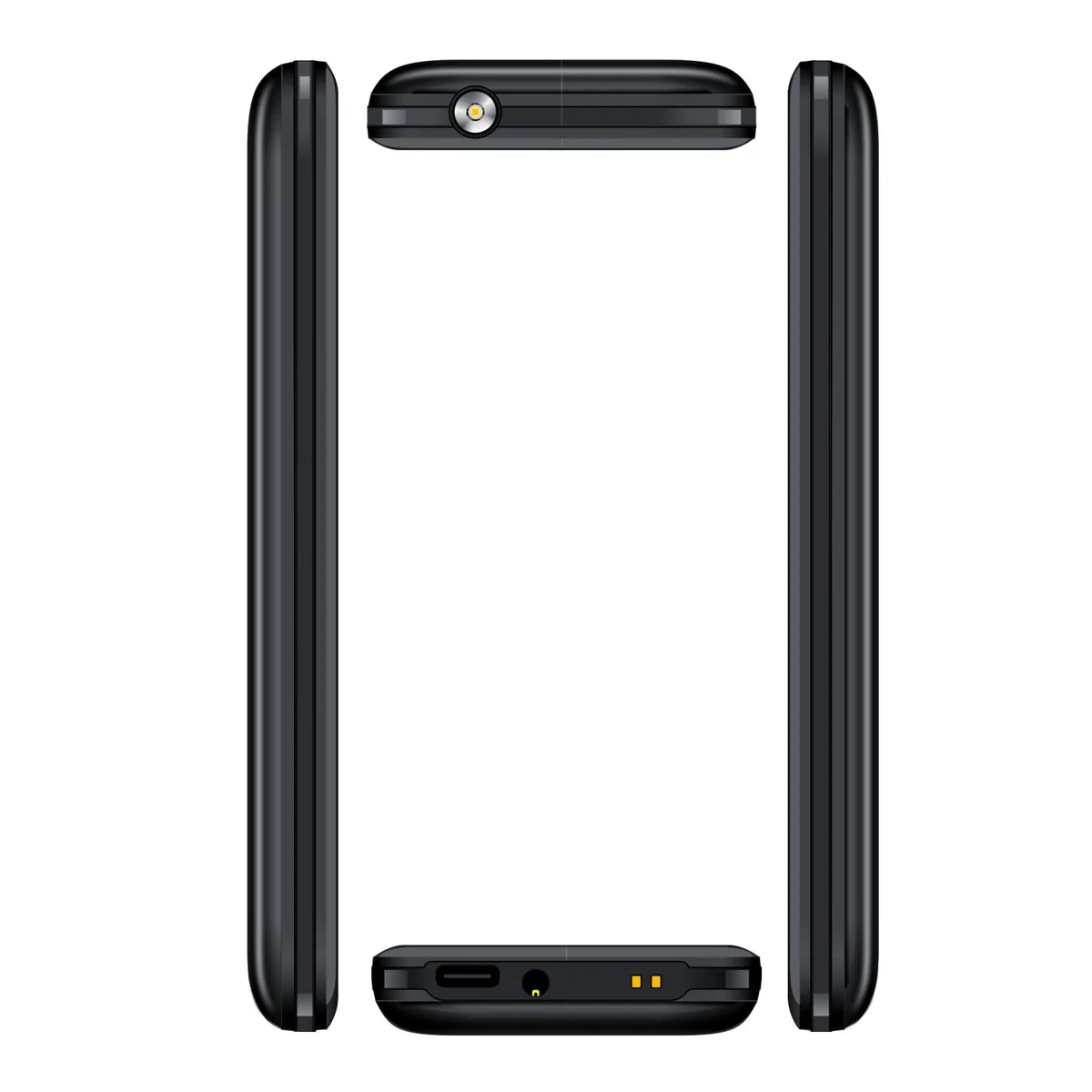 Мобильный телефон 2E E280 2025 2.8" 2SIM, 1500мА•ч, черный