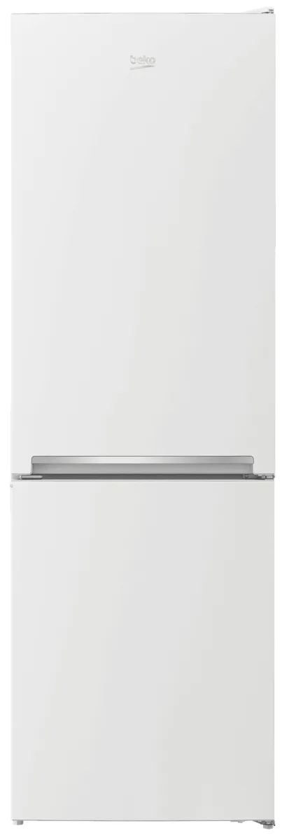 Холодильник Beko двокамерний 59,5x185,2x67 см білий скло