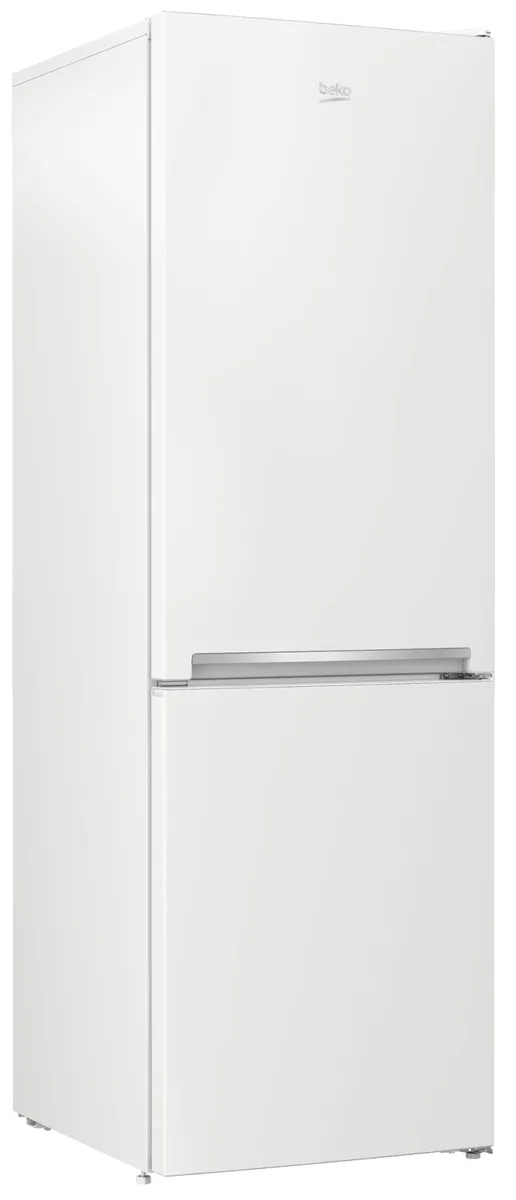 Холодильник Beko двокамерний 59,5x185,2x67 см білий скло
