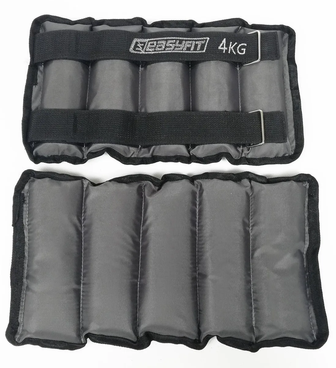 Утяжелики для ніг і рук EasyFit Metal 4 кг сталь чорні