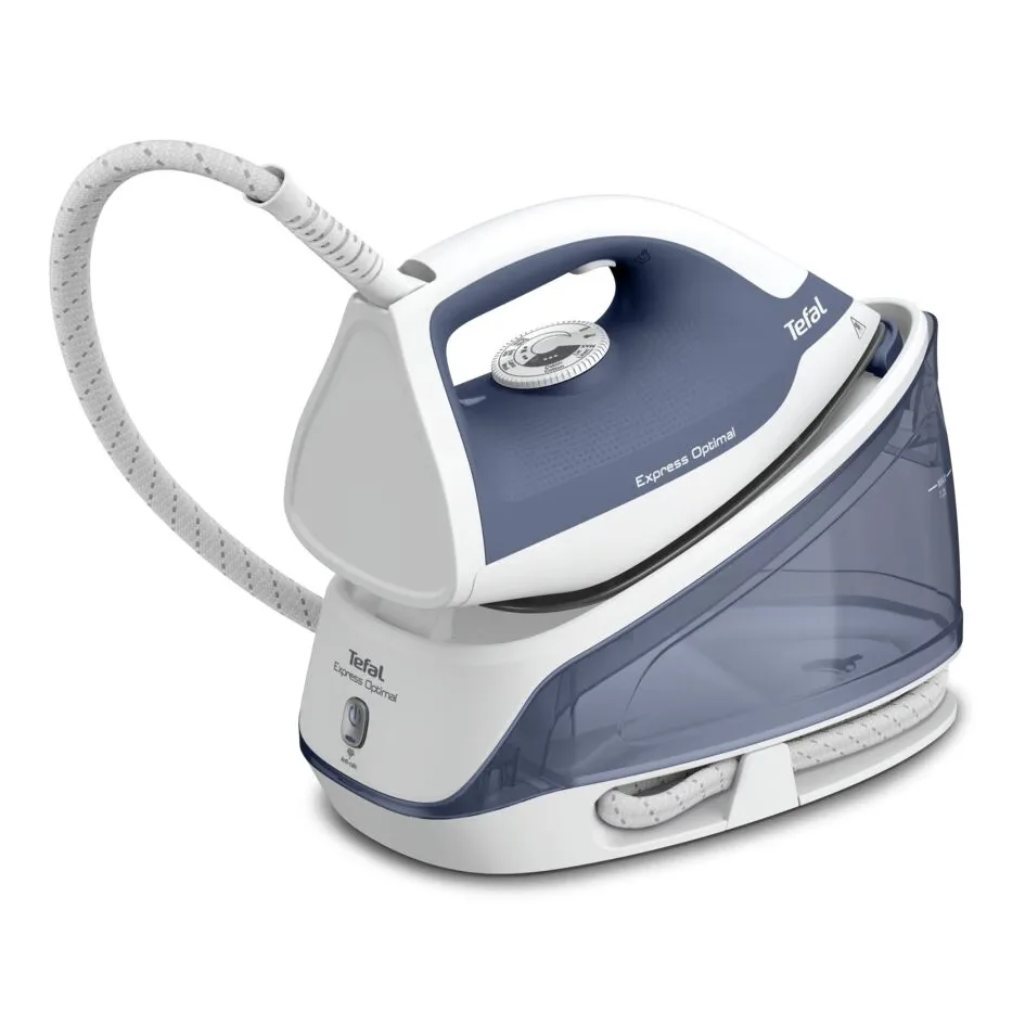 Парогенератор Tefal Optimal, 2200Вт, 1200мл, потужний паровий удар - 190гр, постійна подача пари - 110гр, керамічна підошва.