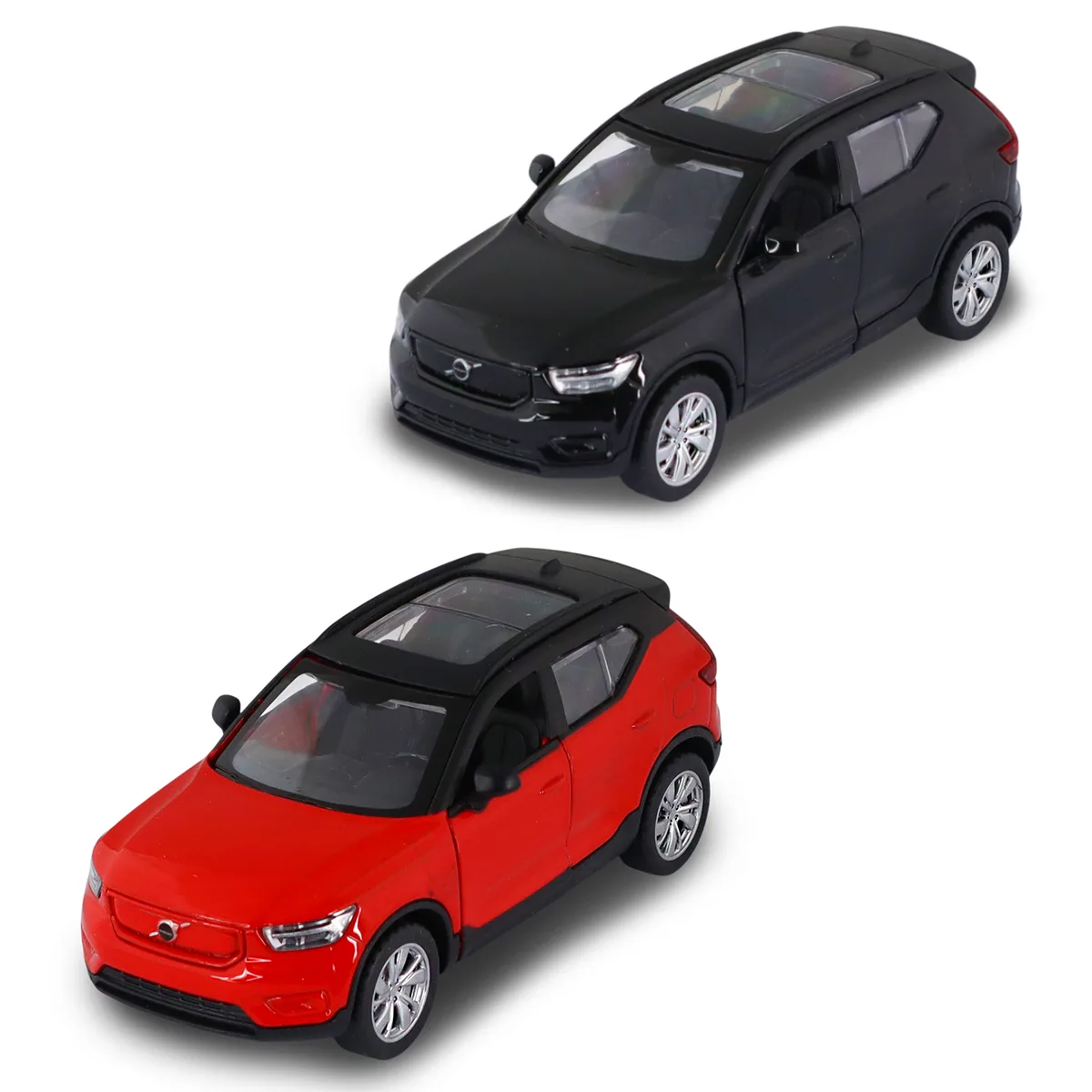 Автомодель TechnoDrive метал 11,4х4,9х4,3 см червона чорна