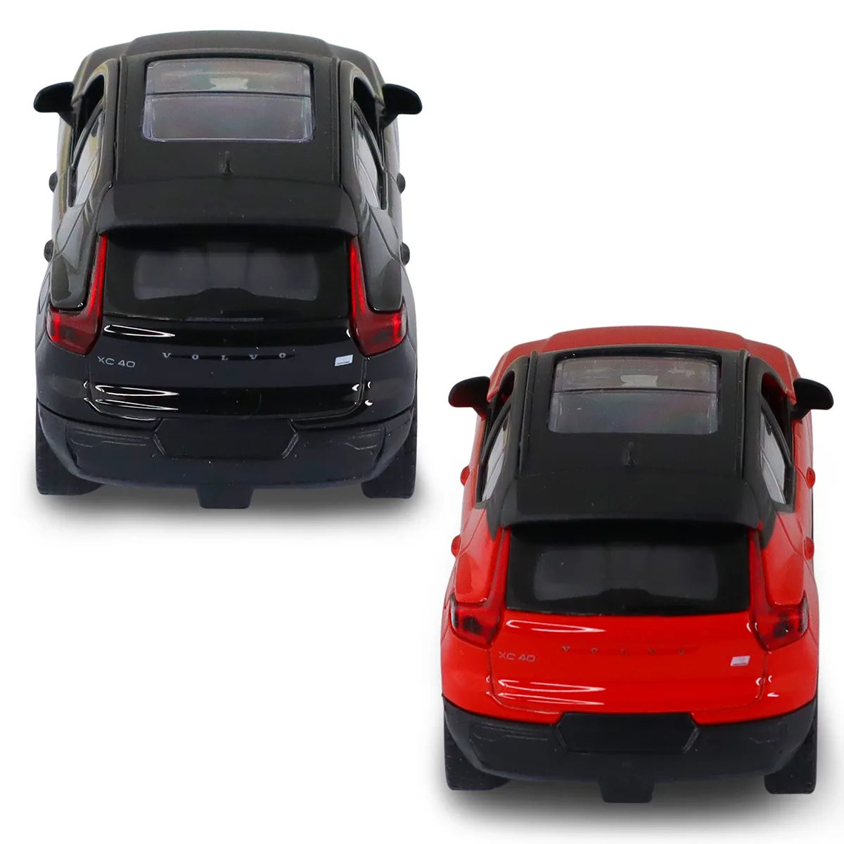 Автомодель TechnoDrive метал 11,4х4,9х4,3 см червона чорна