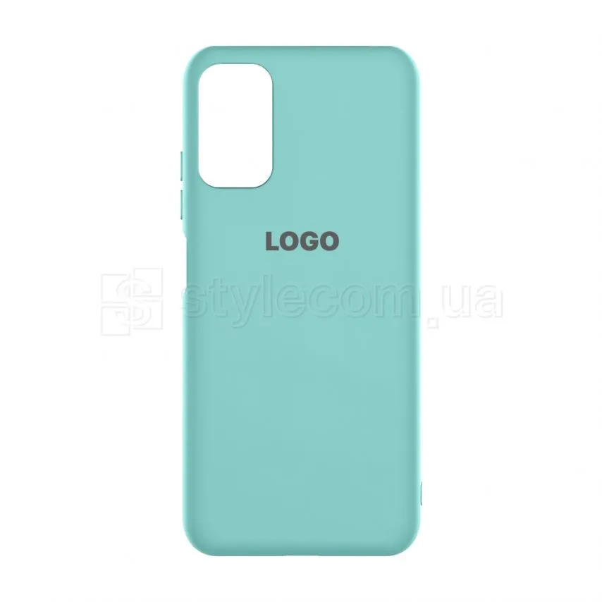 Чохол Silicone для Xiaomi Poco M3 17 см бірюзовий