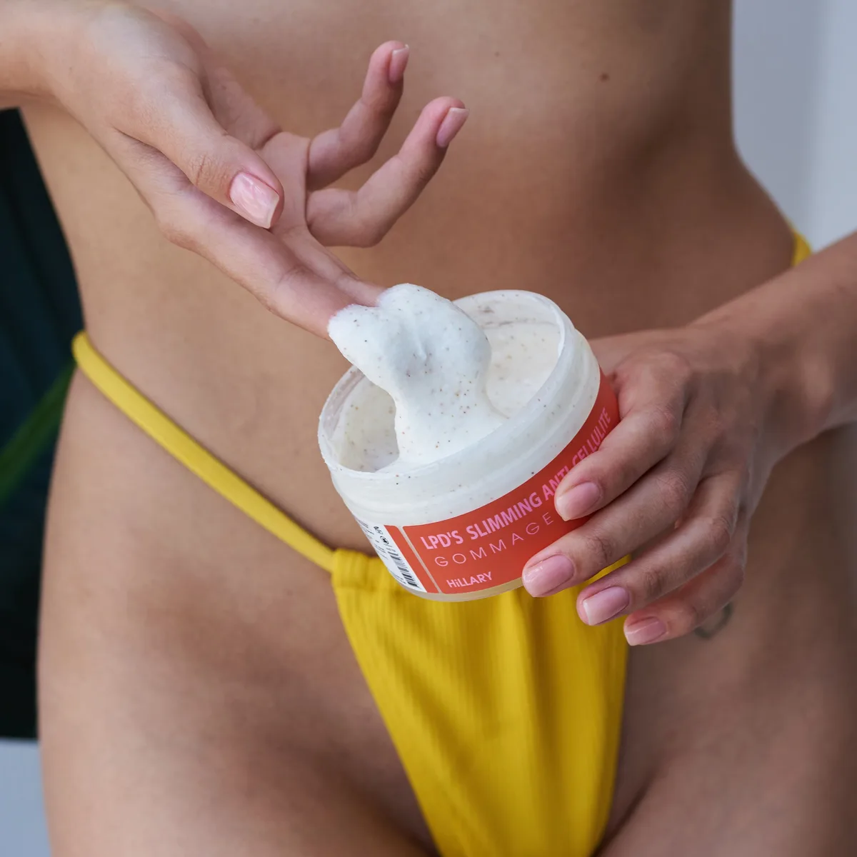 Антицеллюлитный набор гель и гоммаж LPD's Slimming для кожи с целлюлитом и вялостью.