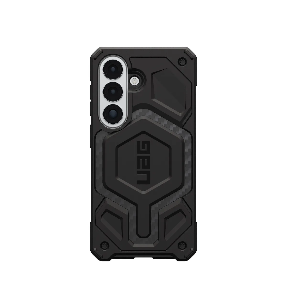Чохол UAG Carbon Fiber для Samsung Galaxy S26 чорний 5-шаровий з магнітом