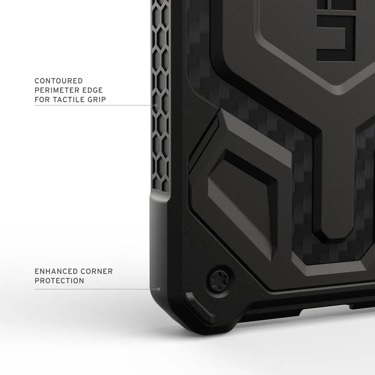 Чохол UAG Carbon Fiber для Samsung Galaxy S26 чорний 5-шаровий з магнітом