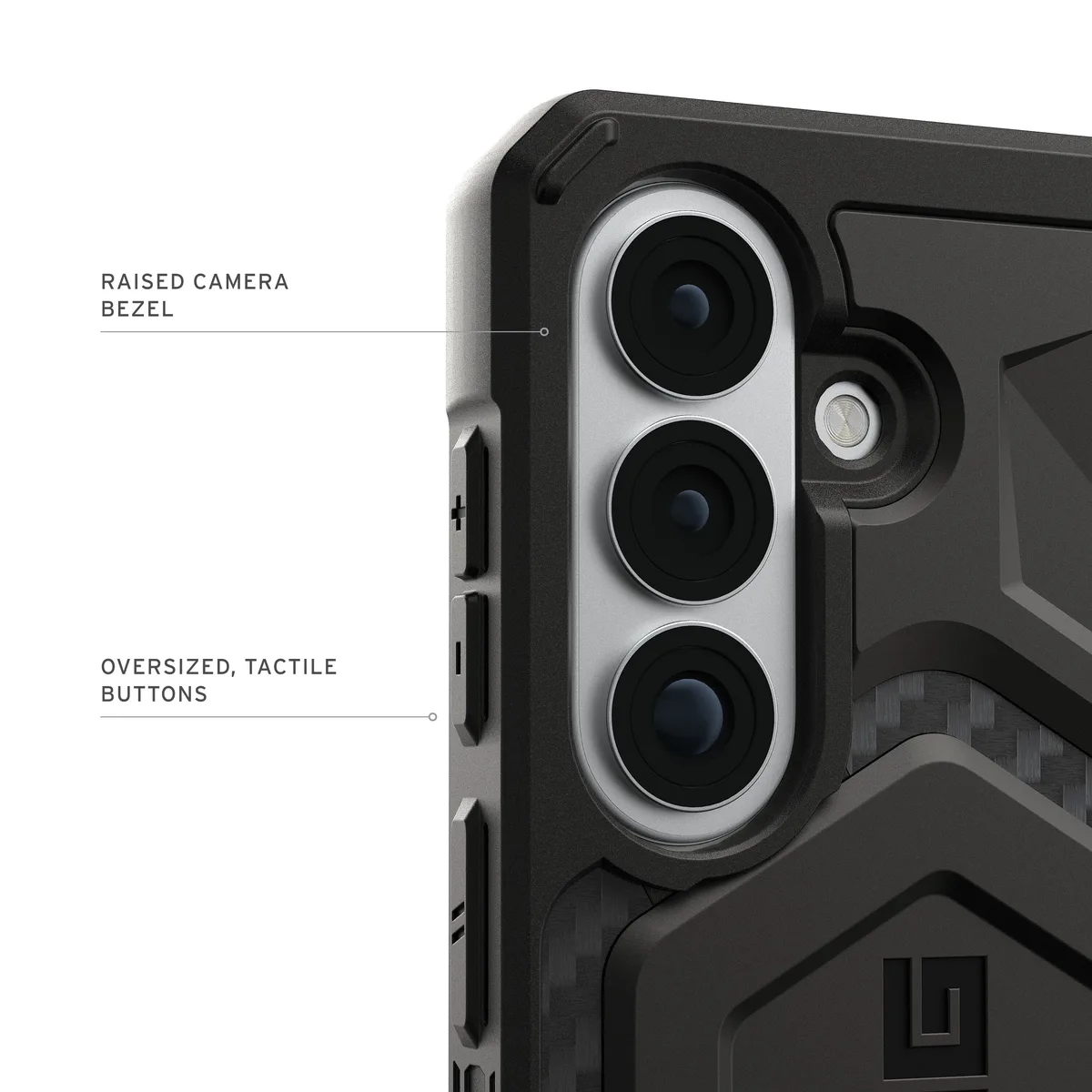 Чохол UAG Carbon Fiber для Samsung Galaxy S26 чорний 5-шаровий з магнітом